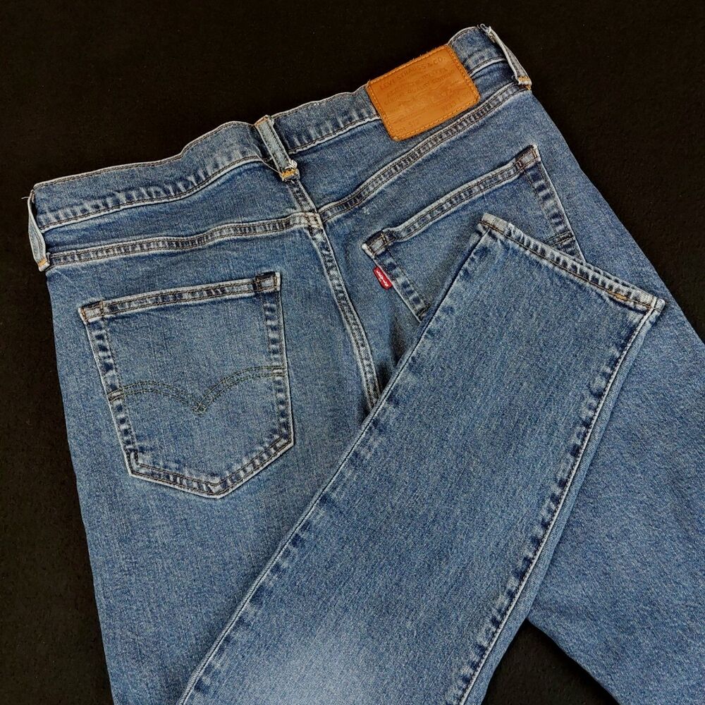 Levis 512 Premium Slim Tapered Jeans Men's 33x30 (Fit 33x28) Blue